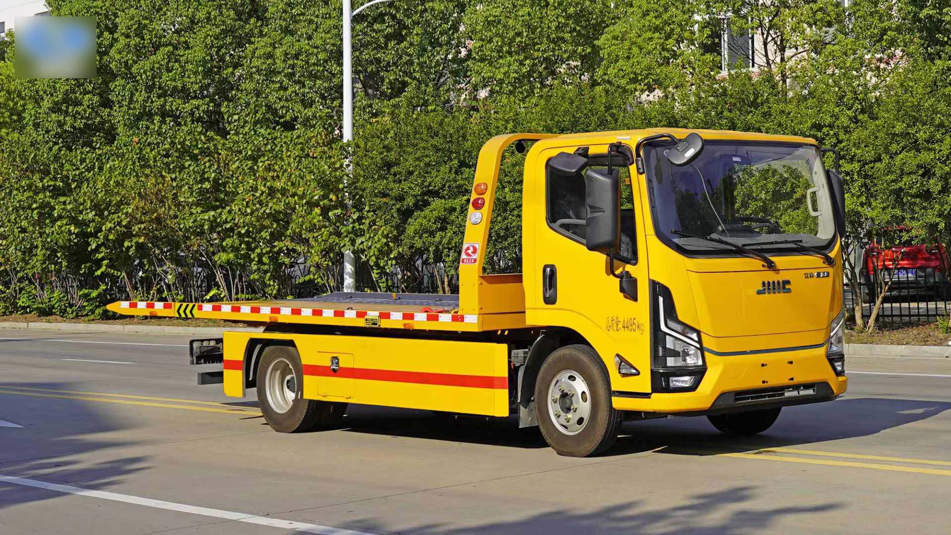 江铃纯E路达电动自动挡清障车，以人为本，科技改变生活