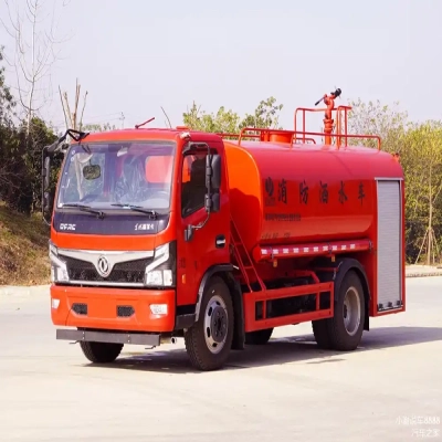 程力威牌消防车_东风8吨消防洒水车