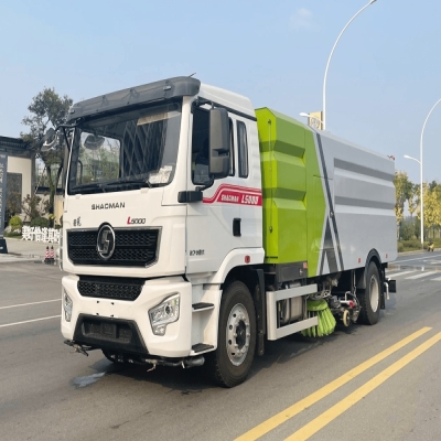 陕汽德龙L5000单发洗扫车