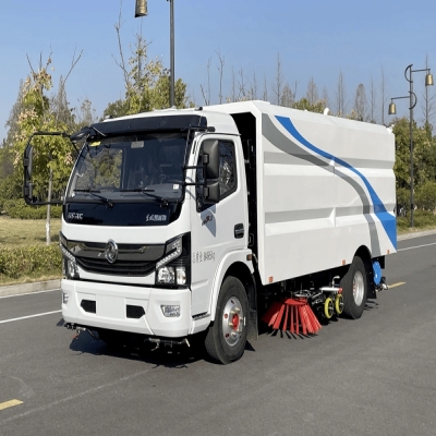 新能源道路清扫车_东风8.5立方新能源洗扫车