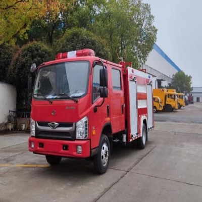 程力消防车_福田3吨水罐消防车