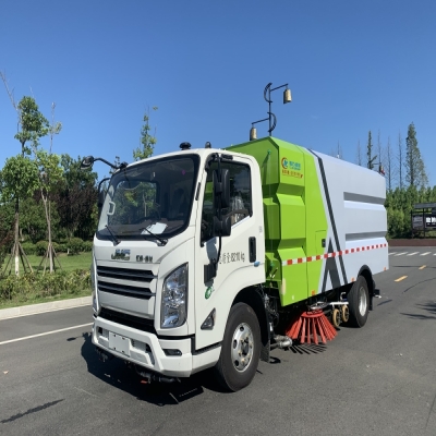 程力威牌洗扫车_江铃高品质10立方道路洗扫车