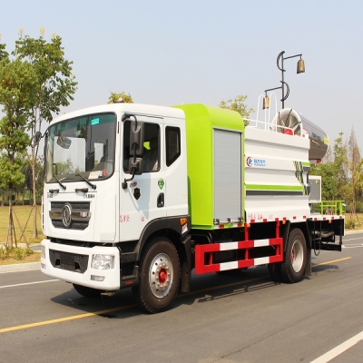 程力威牌抑尘车_东风10吨80米多功能抑尘车