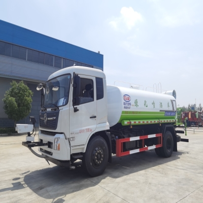 程力13.32方绿化喷洒车_天锦多功能抑尘车