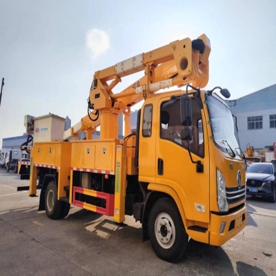 程力高空作业车_陕汽绝缘高空作业车