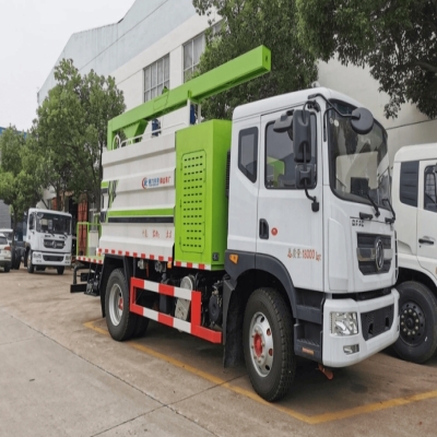 程力威牌铁路抑尘车_东风10立方铁路抑尘车