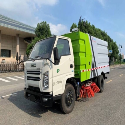 程力威牌6立方扫路车_高品质江铃道路清扫车