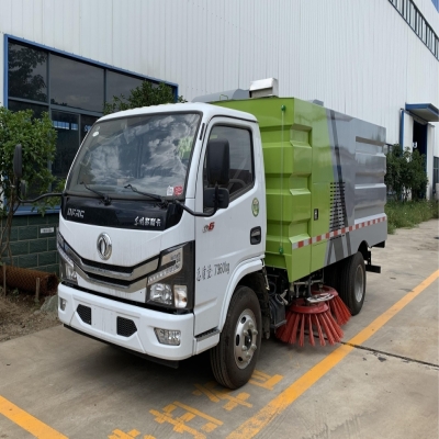 程力威牌6立方扫路车_东风道路清扫车