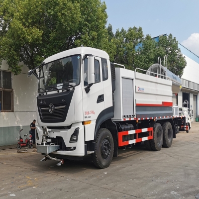 程力威牌16立方抑尘车_东风天龙120米抑尘车