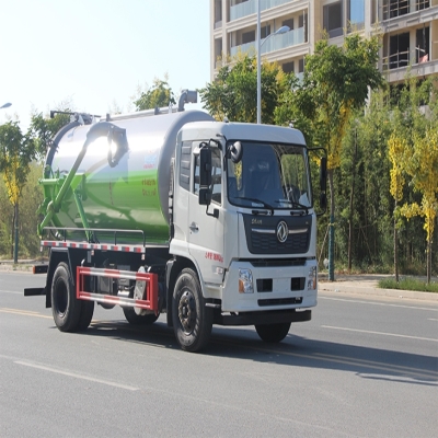 国六东风天锦单桥13.5立方吸污车