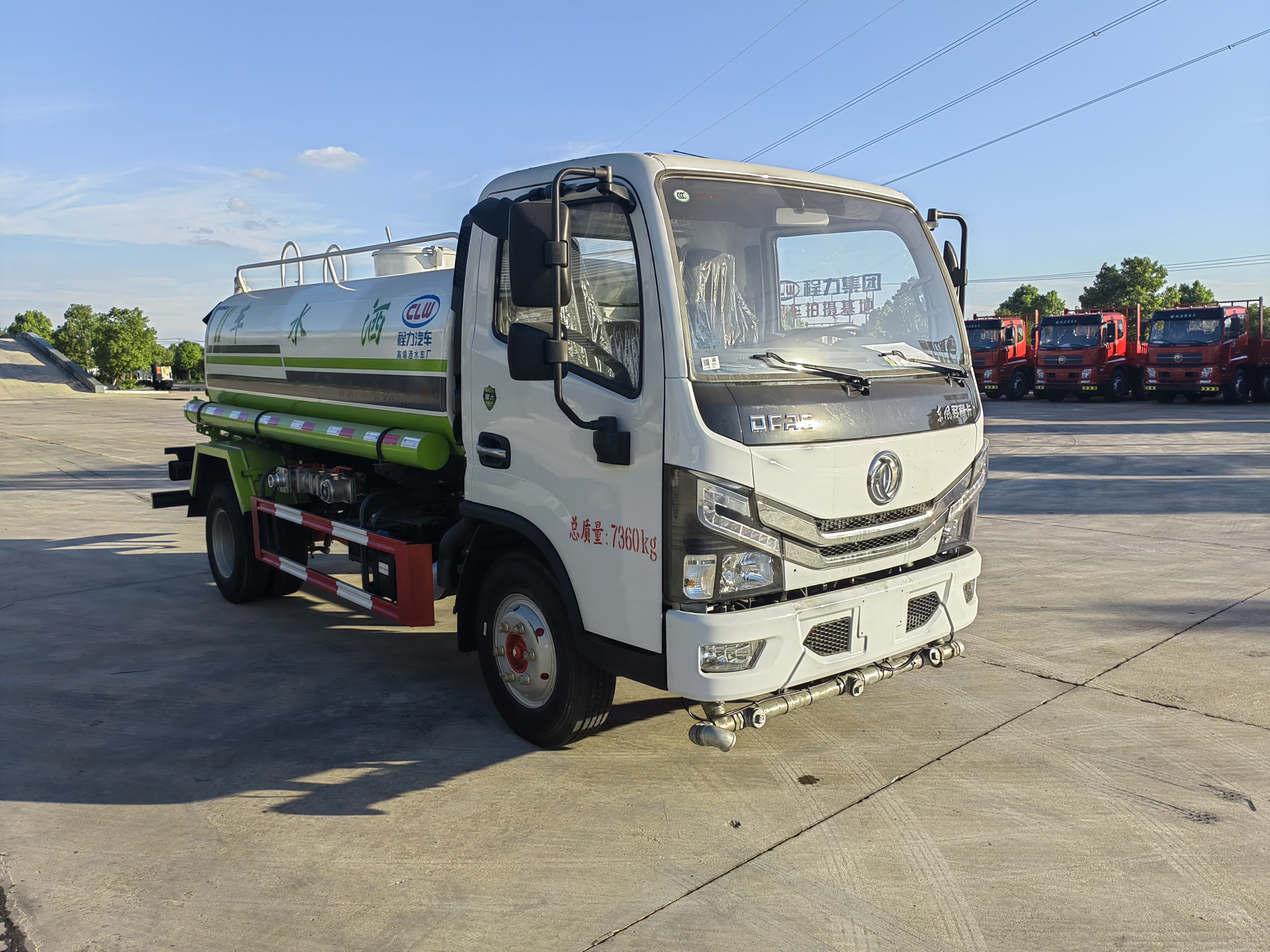 不上户洒水车_出口绿化洒水车