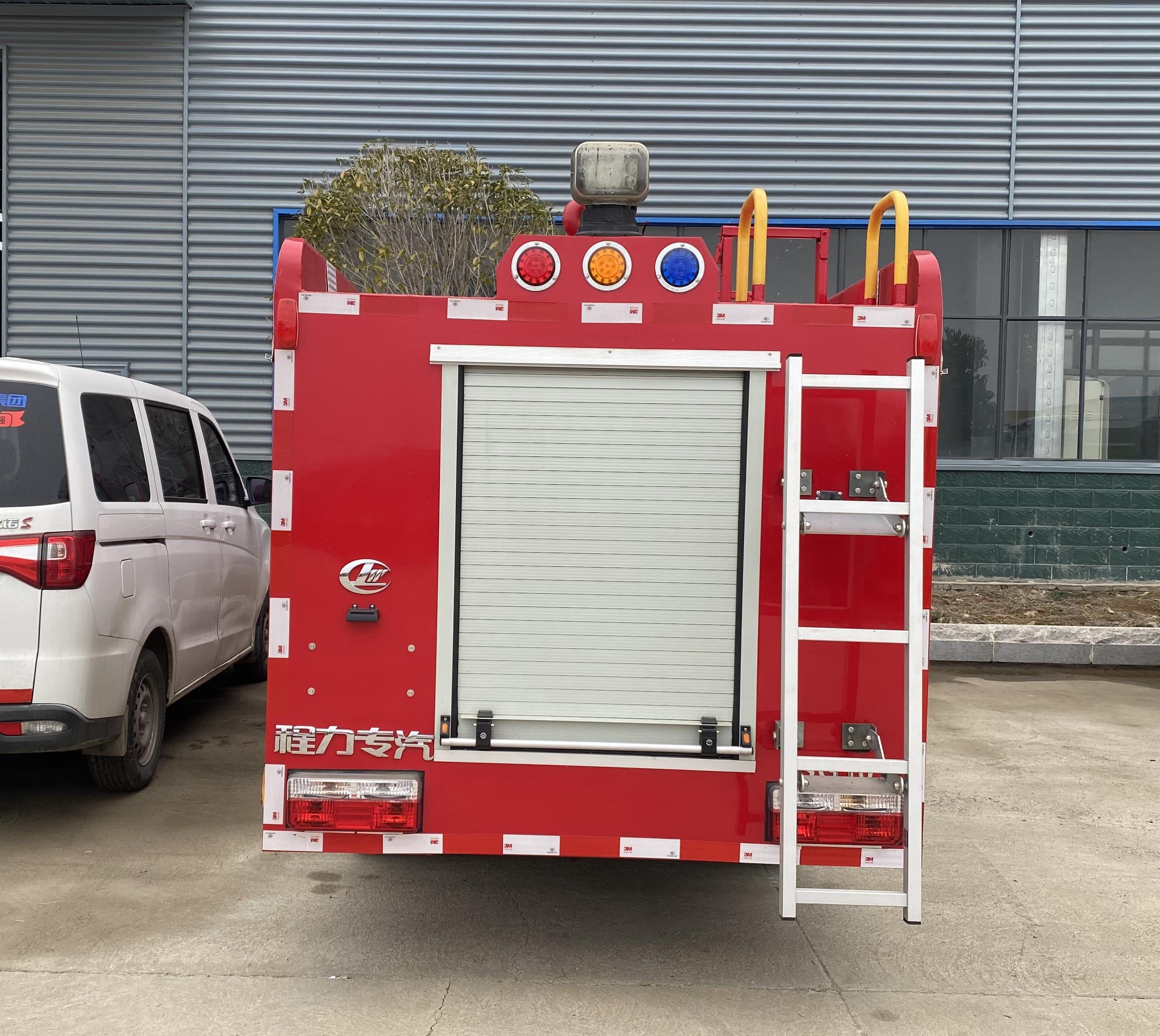 东风1吨蓝牌水罐消防车