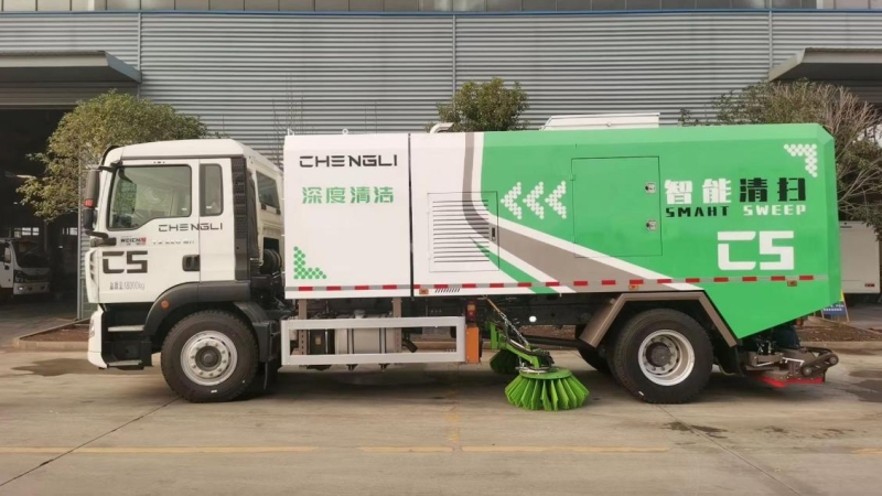 程力港口重型道路清扫车